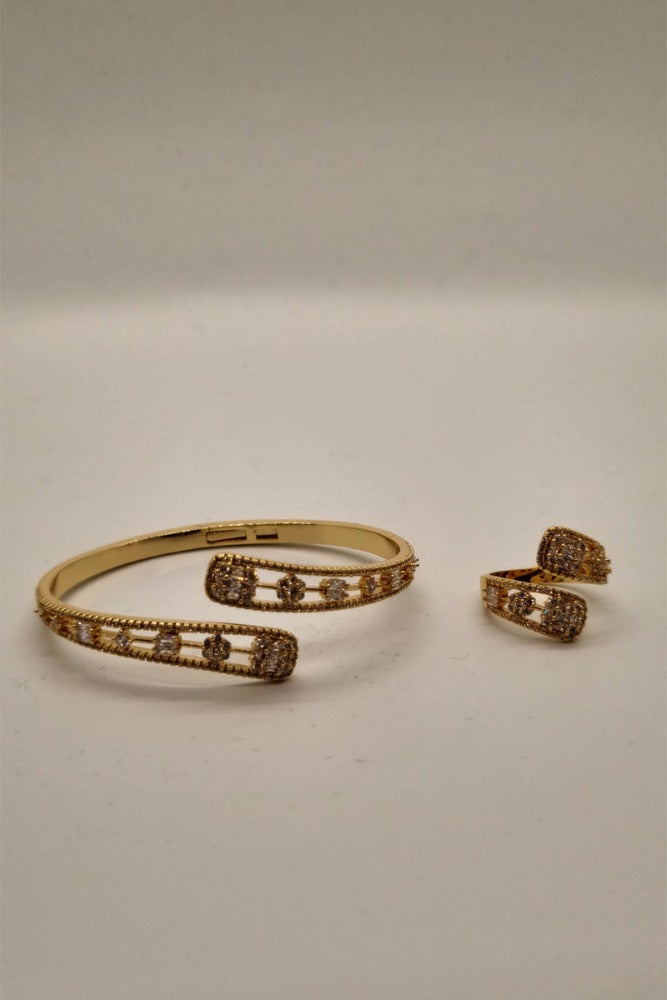 Gold Bracelet Set