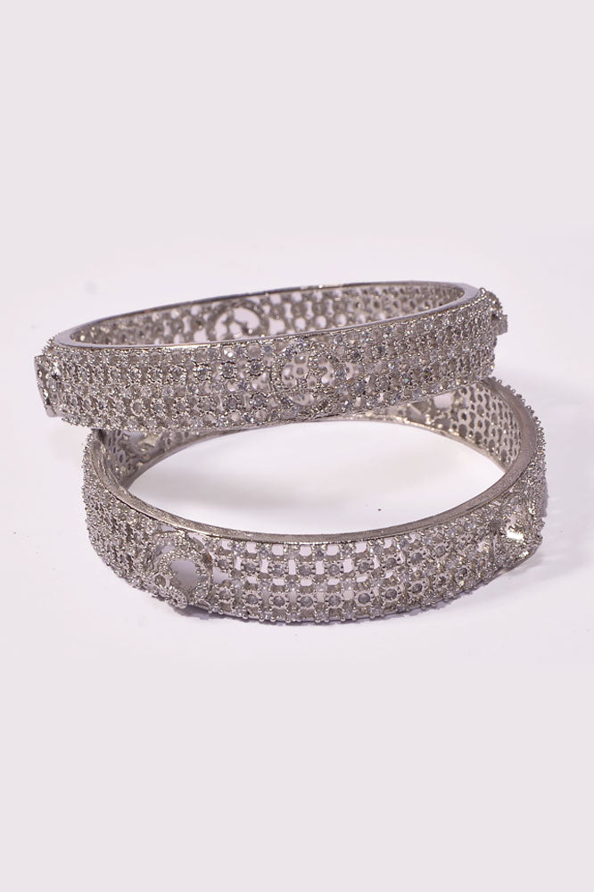 Haya Silver Bangle