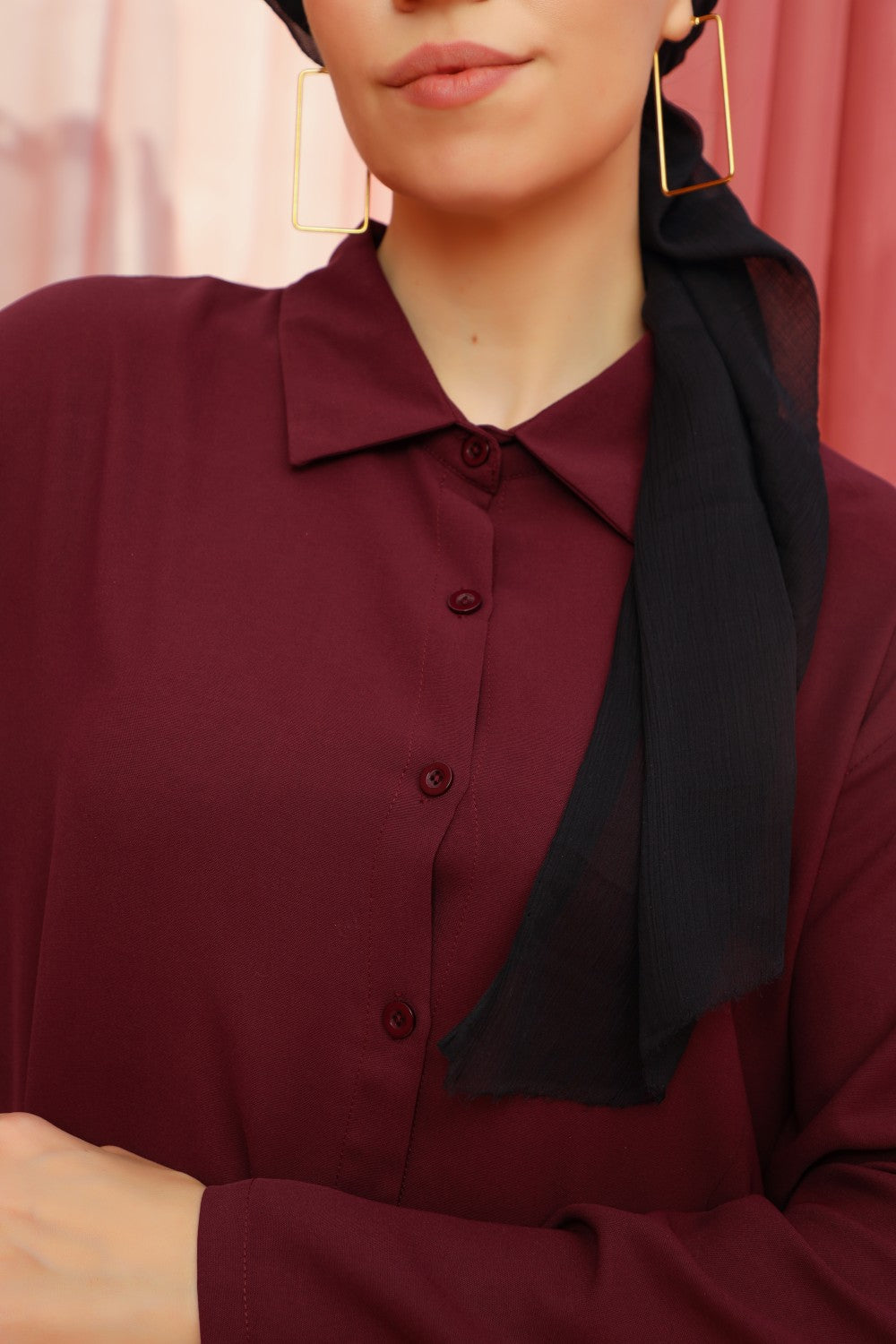 Long Buttoned Dresses