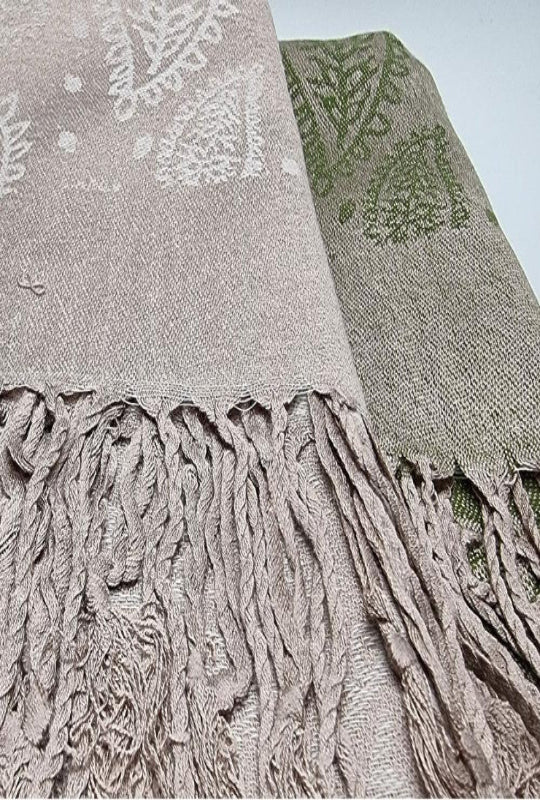 Cashmere Hijab Color Petal Green