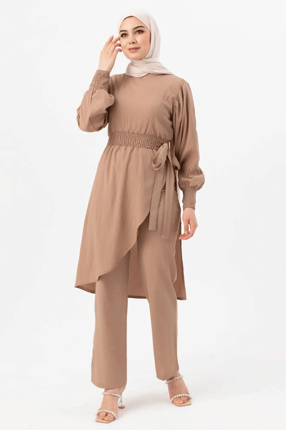 Smart Dress and Trousers Set